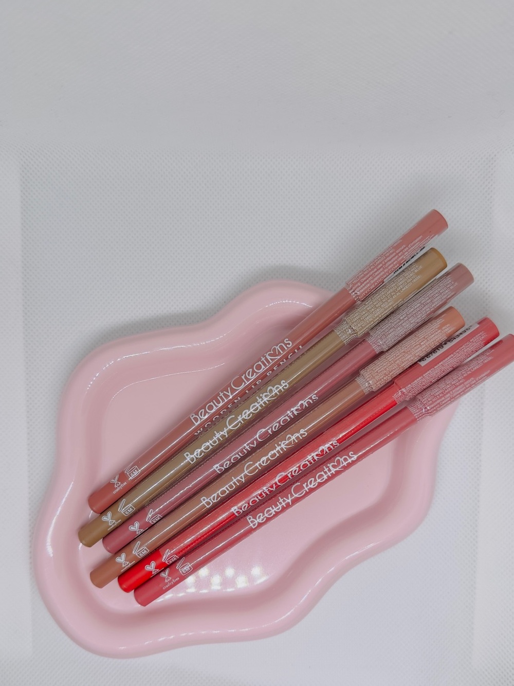 Beauty Creations Pink and Neutral Lip Liners Set